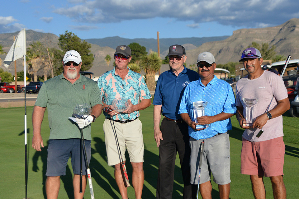 Alamo Invite Golf Tournament 1st and 2nd place teams